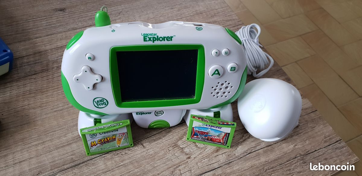 Lot Console éducative leapster Explorer + jeux ... (image 1)