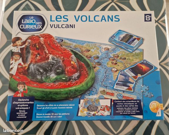 Jeu Éducatif Nature & Découverte : À La Découverte Des Volcans - Occasion