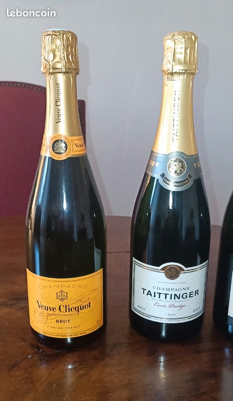 Collection de 4 bouteilles de champagne neuves (image 2)