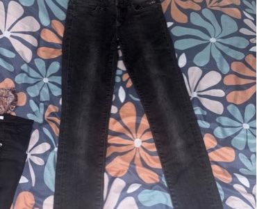 Pantalon Jean DDP Skinny Noir Taille 36 - Occasion Très Bon état