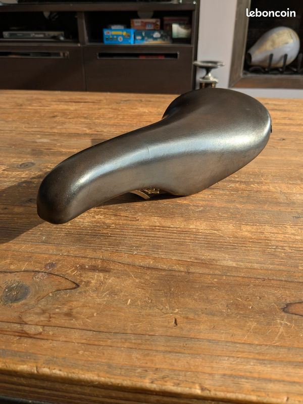 Selle San Marco Concor profil en cuir pour vélo course vintage (image 2)