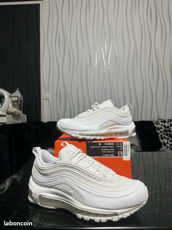 Basket Air Max 97 blanche Chaussures