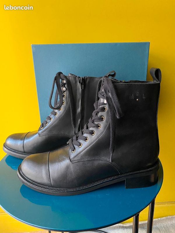 BOTTINES à LACETS SARAH LAVOINE t41 NEUVES (image 1)