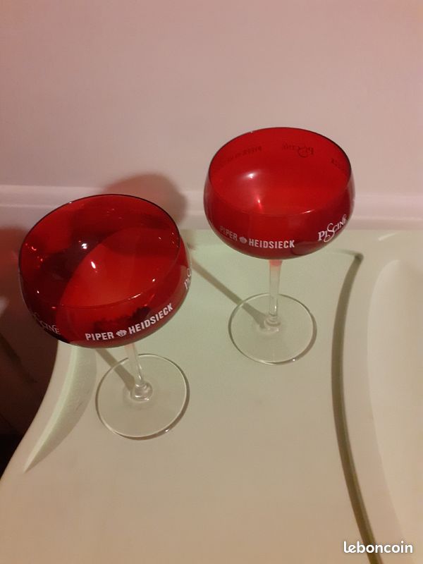 6 Verres champagne Piper Heidsieck (image 2)