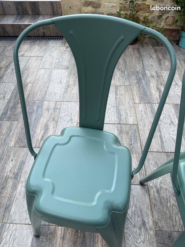 Lot de 2 chaises vertes sauge (image 3)
