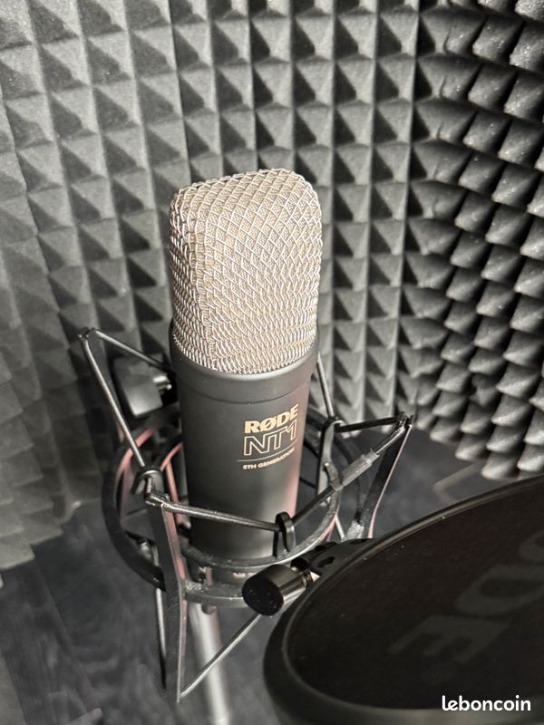 Pack Studio Micro RØDE NT1 5th Generation - Complet avec Écran Acoustique (image 2)
