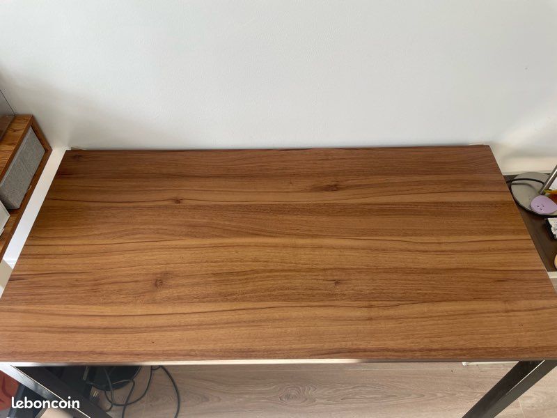 Bureau bois et noir (image 3)