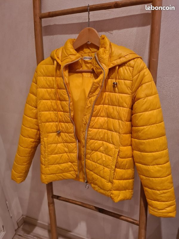 Capuche Doudoune Courte Moutarde Doudoune Courte Tokyo Laundry