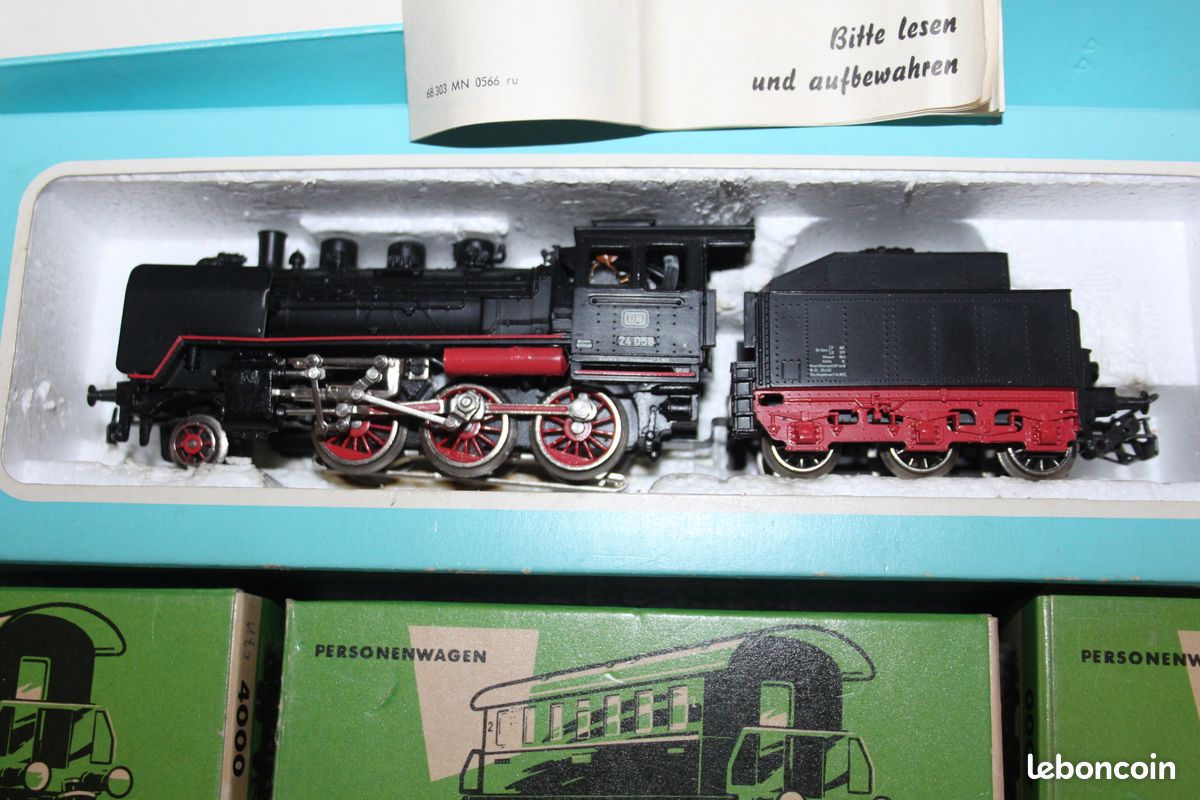 Marklin, Locomotive à Vapeur + Charbon. Réf. 3098. HO - Collection