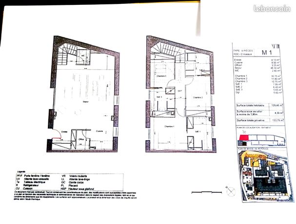Maison 4 pièces 130 m²