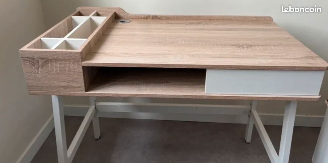 Bureau informatique multi rangement (image 5)