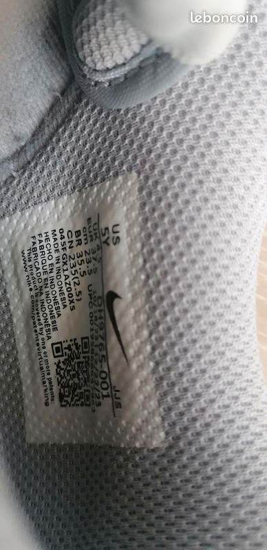 Nike Dunk Low grises, T37,5 (image 6)