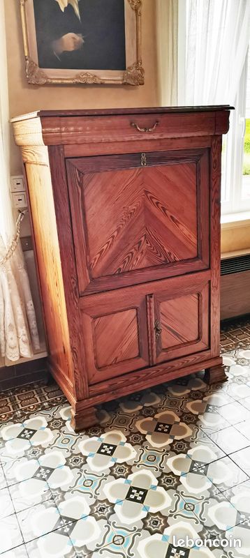 Secretaire en pitchpin (image 1)