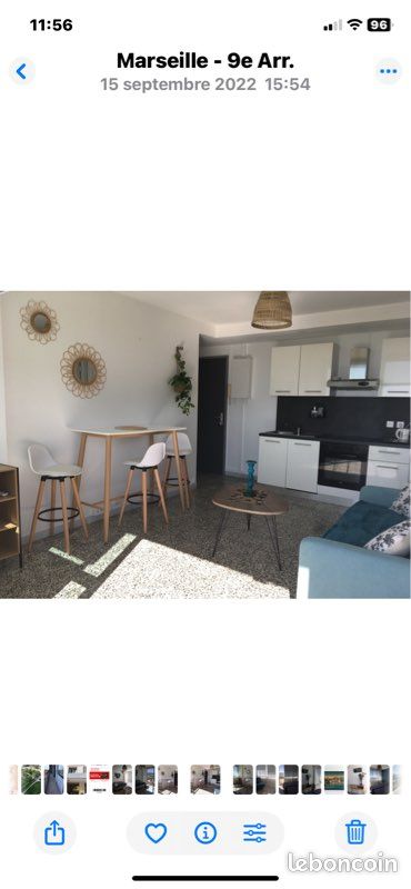 Appartement 2 pièces 45 m² · à Marseille · 45 m² · 880 €