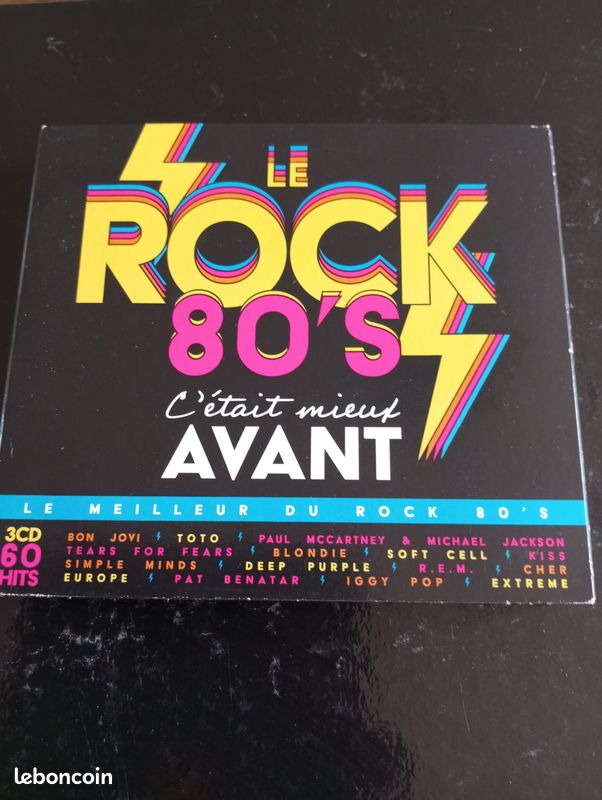 Cd le rock 80's c était mieux avant (image 1)