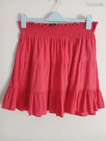 Jupe Noire Occasion Femme - Taille 42 - Style Mini - En Très Bon état