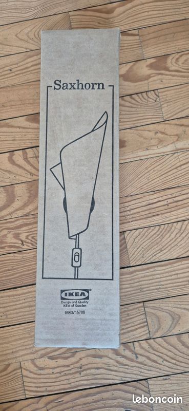 Applique murale vintage IKEA Saxhorn des années 1990 (image 1)