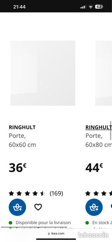 Porte blanche IKEA (image 3)