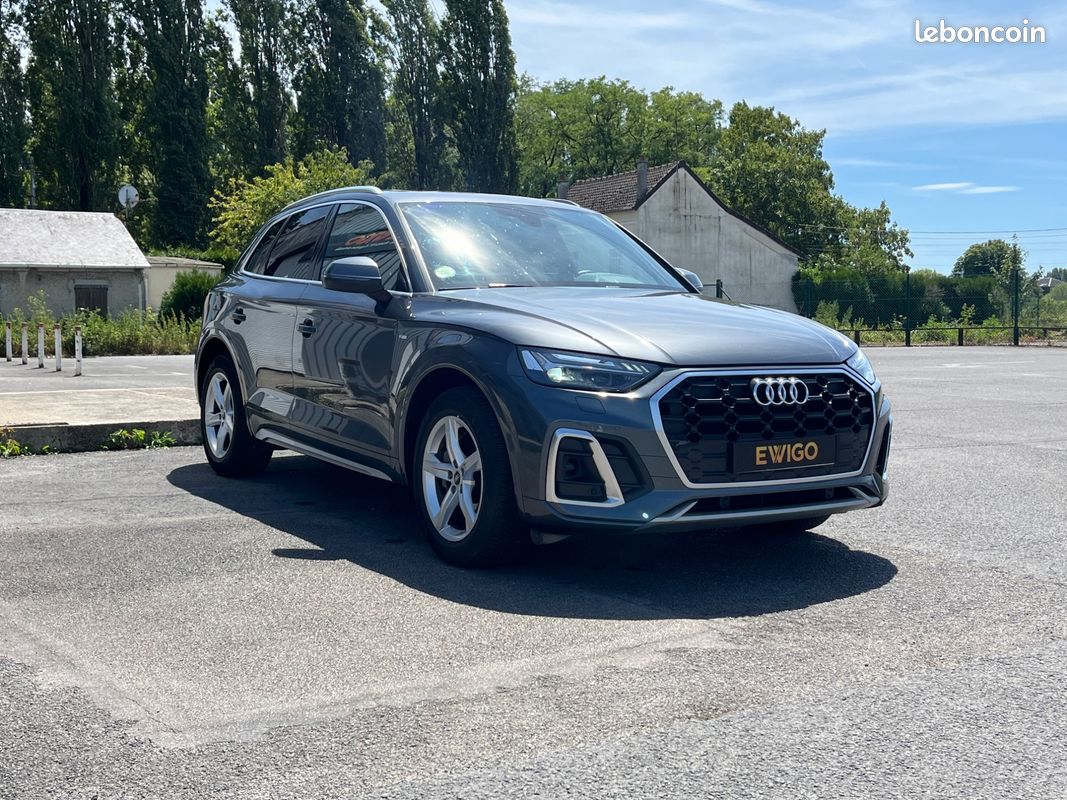 Audi q5 2.0 35 tdi 165 dieselhybrid s-line s-tronic bva *rien a prevoir - toit ouvrant panoramique - carplay (image 8)