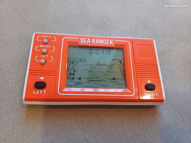 jeu électronique Vintage80' Le Ranger Marin, Bazin avec sa