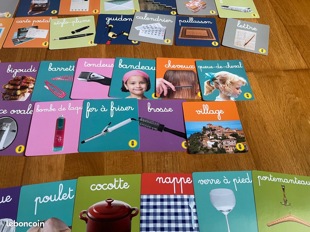 1 lot de 42 cartes-mots pour développer le vocabulaire, relatif à 3 thèmes (image 10)