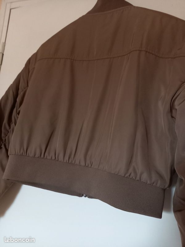 Blouson Pimkie taupe M neuf (image 7)