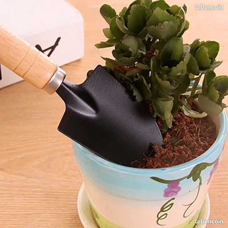 Petits Outils De Jardin, 3 Pièces Outils De Jardinage Mini, Outils De Jardin 3 Pieces Outils De Jardinage Mini Outils De Planter Bois Planter Tool Petit Mini Outils De Jardin Set 94257659