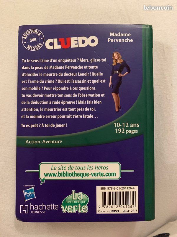 Cluedo Mme Pervenche (image 2)