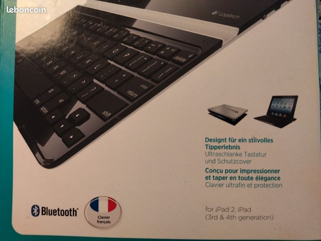 Clavier Logitech ultrathin quasi neuf (image 2)