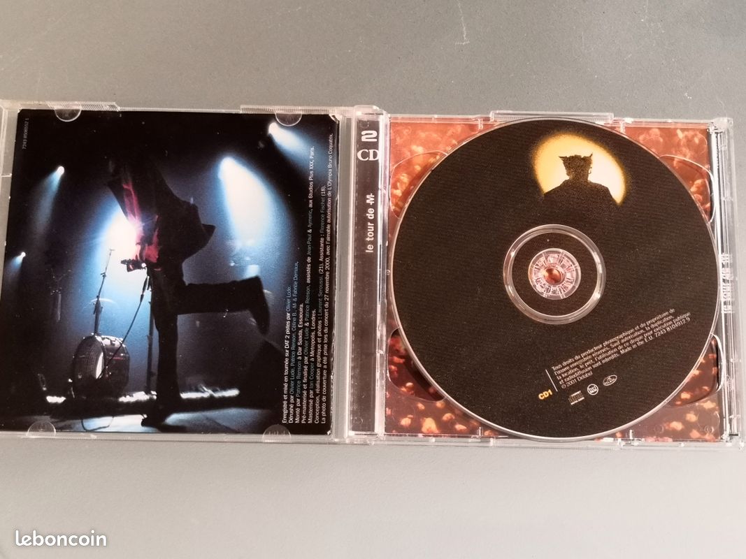 Lot du DVD et du CD " Le tour de M " 2001 (image 6)