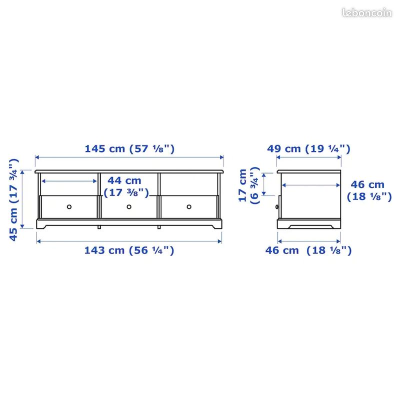 Meuble TV ikea (image 2)