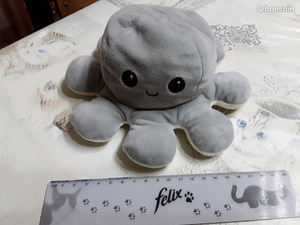 Lot de peluche poulpe 2 faces - Jeux & Jouets