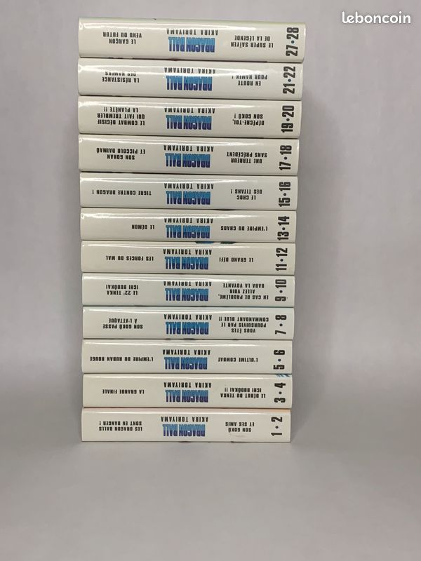 Dragon Ball double édition France loisirs 1à22 +27à28 (image 1)