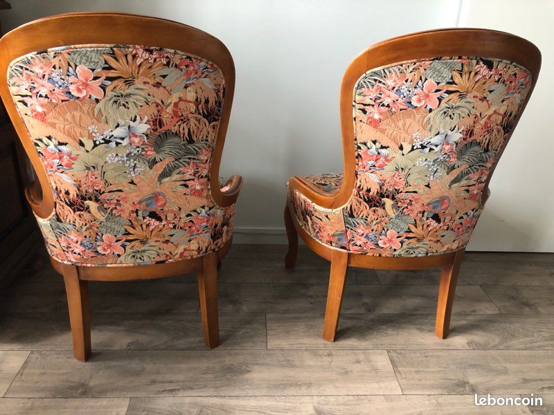 Fauteuils petite bergère louis Philippe (image 2)