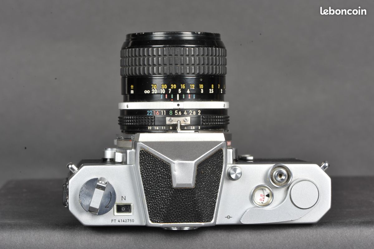 Appareil photo Nikkormat ojectif 85 mm f2 (image 7)