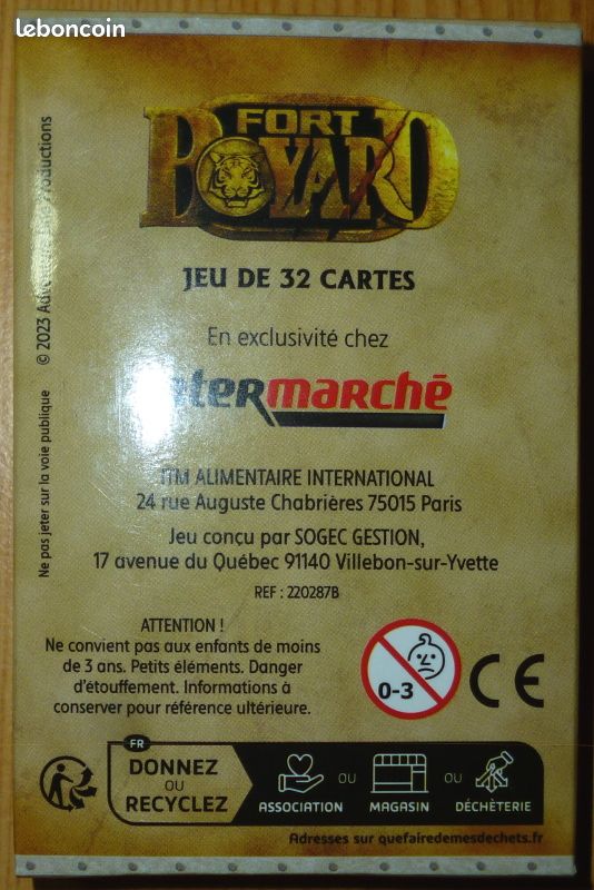 Jeu de 32 cartes (image 2)