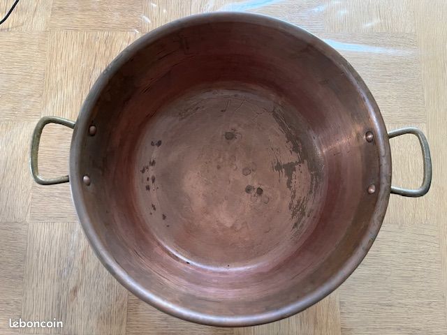 Bassine à confiture en cuivre (image 1)