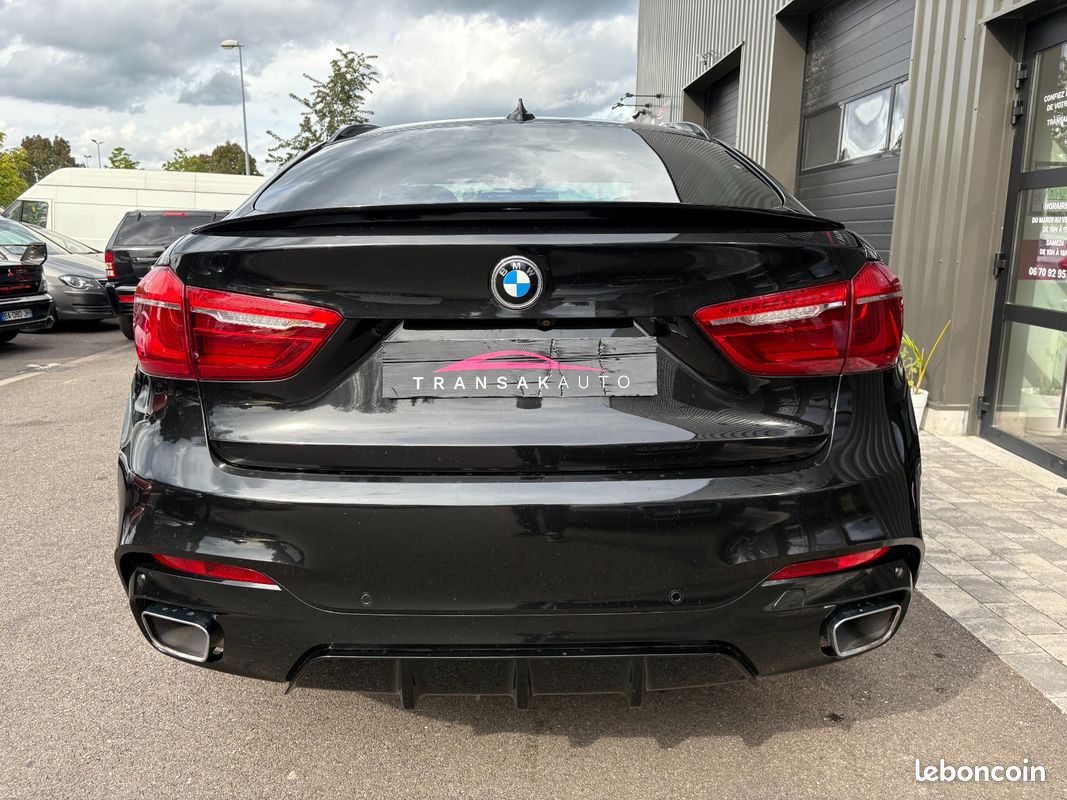 BMW X6 F16 xDrive30d 258 ch M Sport A avec TOIT OUVRANT / CAMERA / CARPLAY / SIEGES CHAUFFANTS (image 6)