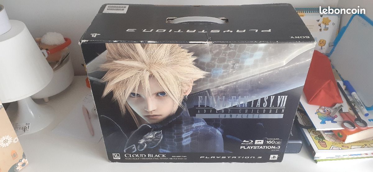 PS3 Edition limitee Final Fantasy 7 VII advent children cloud 