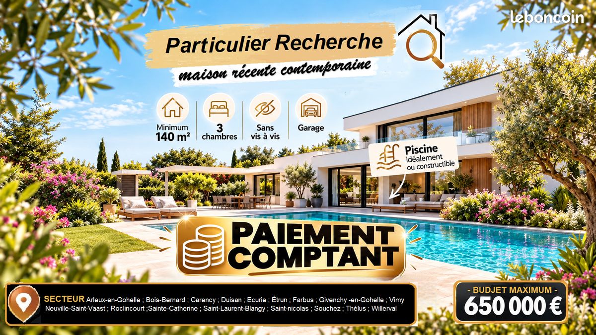 Maison 4 pièces 135 m² · à Écurie · 135 m² · 300 000 €