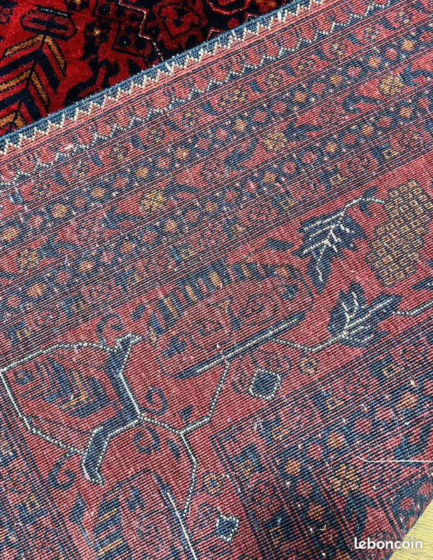 Grand tapis afghan (image 4)