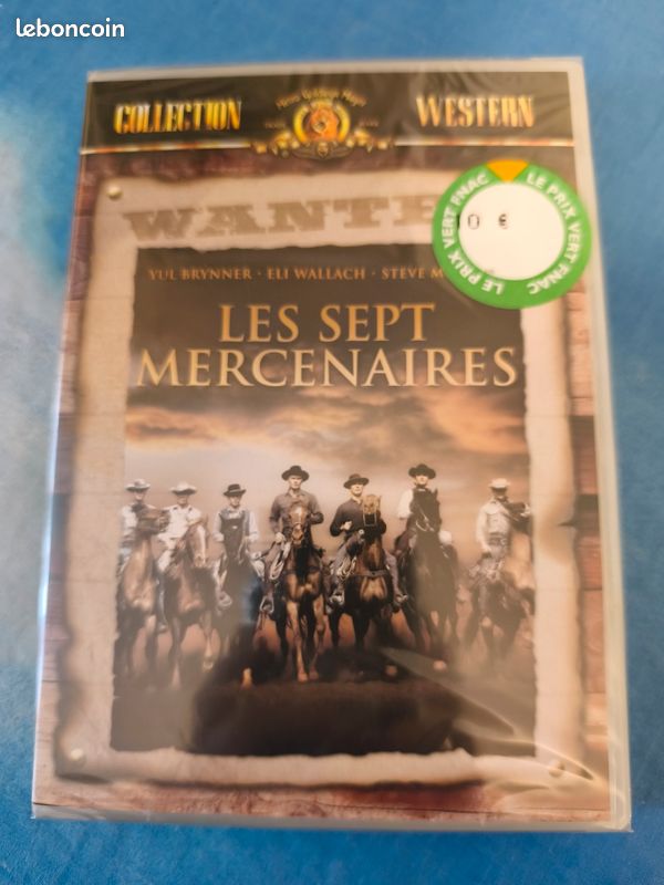 Les sept mercenaires DVD neuf sous blister (image 1)
