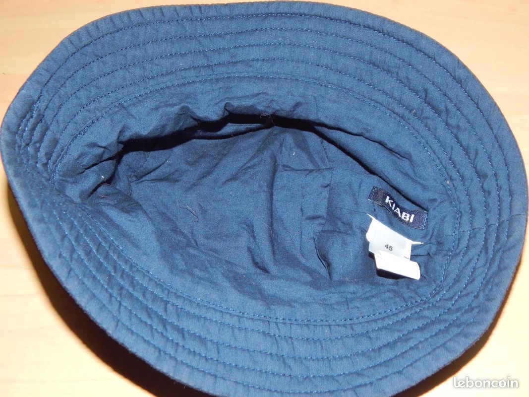 Bob bleu taille 45 - 6 à 9 mois (image 2)