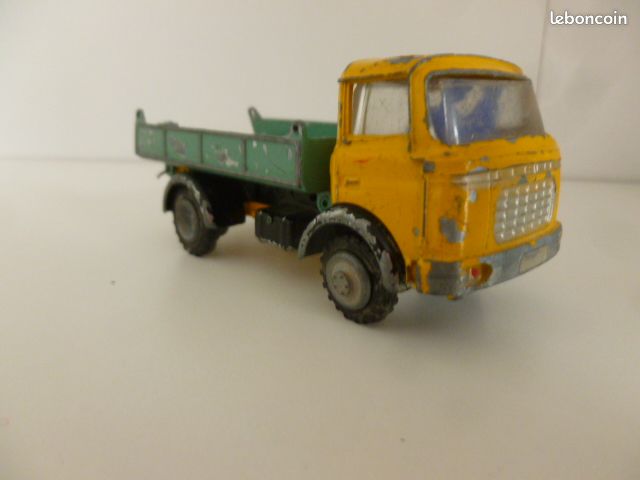 FJ Berliet GAK – Camion Benne 1/50 – Métal – Fabriqué En France – Occasion