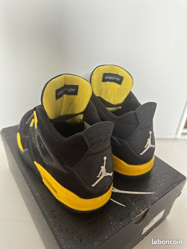 Jordan 4 rétro thunder (image 6)