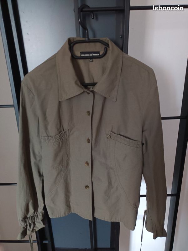 Vends veste vert (image 1)