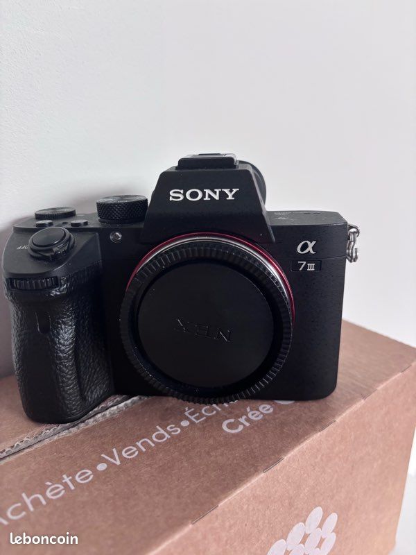 Boîtier Sony A7III + CHARGEUR BATTRIE (image 1)