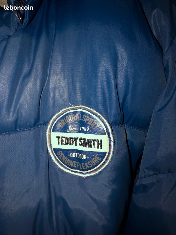 FROID / SKI Blouson doudoune, 14 a Teddy Smith bleue (image 2)