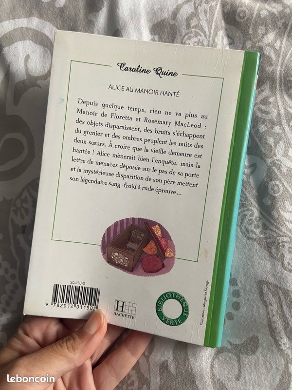 Livre "Alice au manoir hanté" de Caroline Quine (image 2)