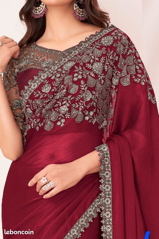 Traditionnelle Indienne Sari Indien Sari Indien Habit Traditionnel